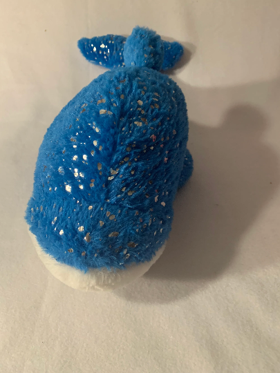 Large Weighted stuffed animal, narwhal, dolphin, manatee or orca whale with 5-6 lbs, washable, plush weighted buddy, AUTISM PLUSH FISH