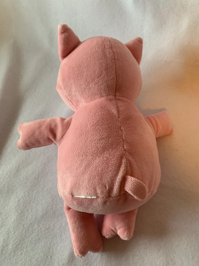 Weighted stuffed animal, pig sensory toy in 3 lbs, AUTISM PLUSH TOY, washable plush buddy