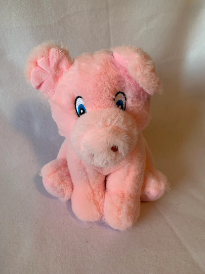 Weighted stuffed animal, pig sensory toy in 3 lbs, AUTISM PLUSH TOY, washable plush buddy