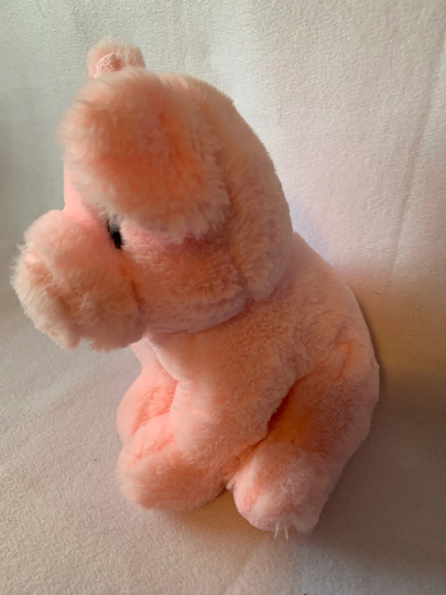 Weighted stuffed animal, pig sensory toy in 3 lbs, AUTISM PLUSH TOY, washable plush buddy