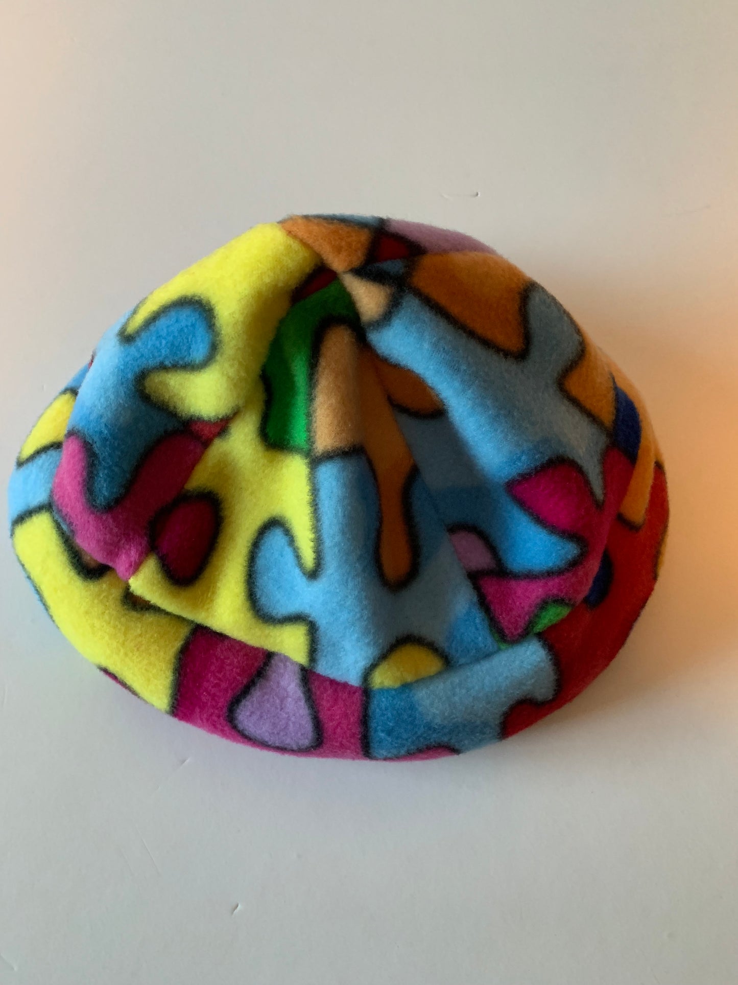 Adult weighted hats in fleece for compression, 2 lbs, AUTISM WEIGHTED HAT, washable