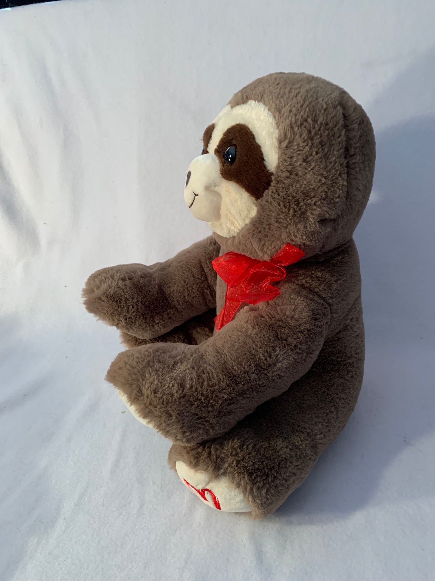Weighted stuffed animal, plush sloth, choose 5 or 6 lbs, sensory toy, weighted buddy