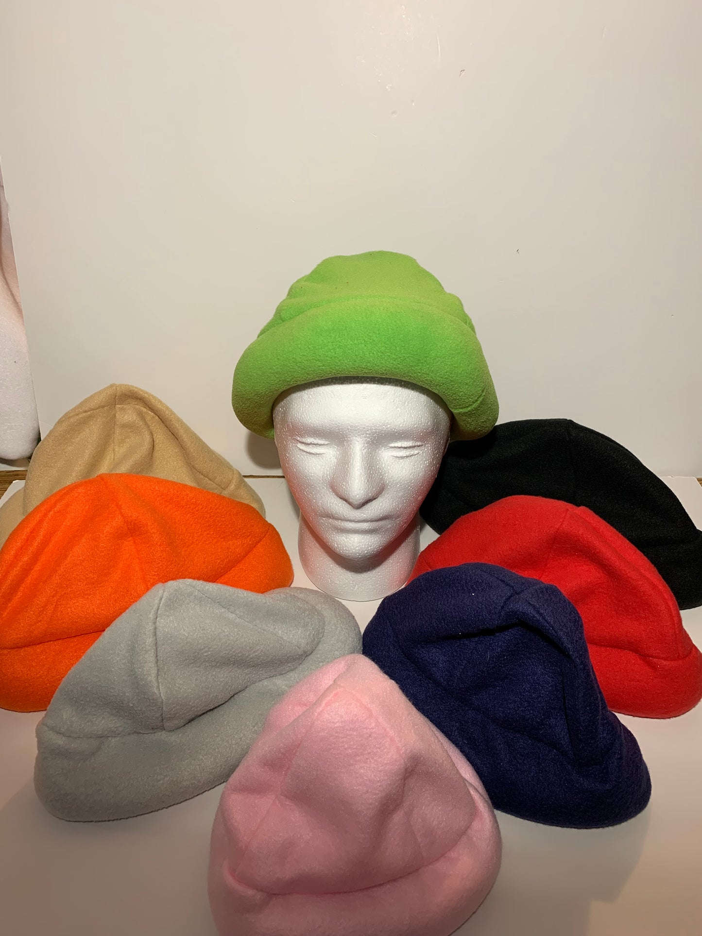 Adult weighted hats in fleece for compression, 2 lbs, AUTISM WEIGHTED HAT, washable