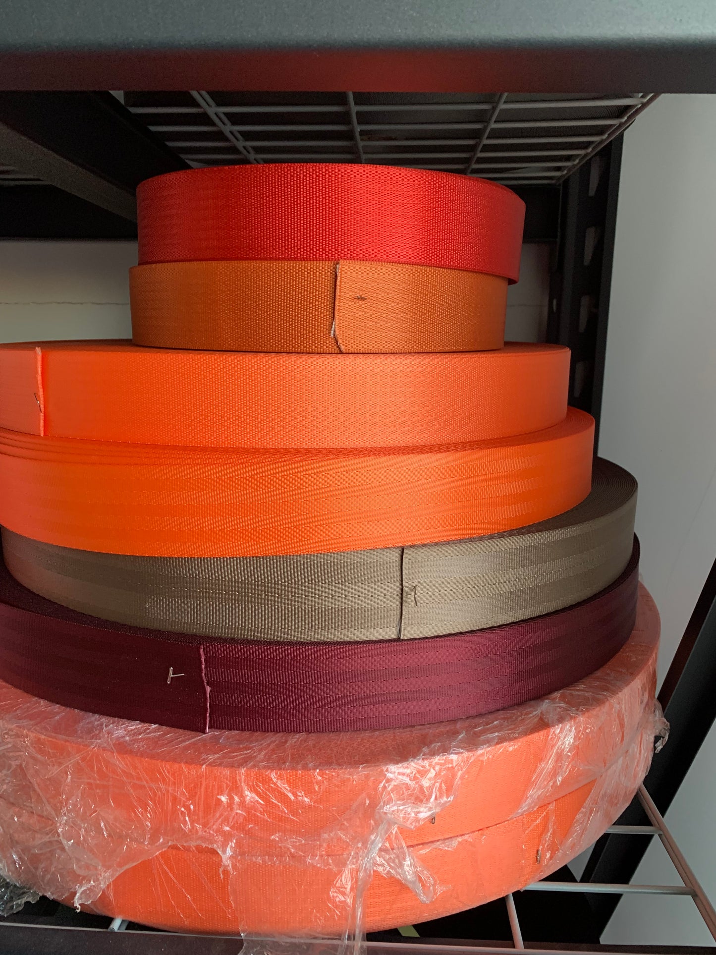 SEAT BELT WEBBING, 5, 10 or 20 yards in various colors, seatbelt strapping, diy craft projects, purse handbags