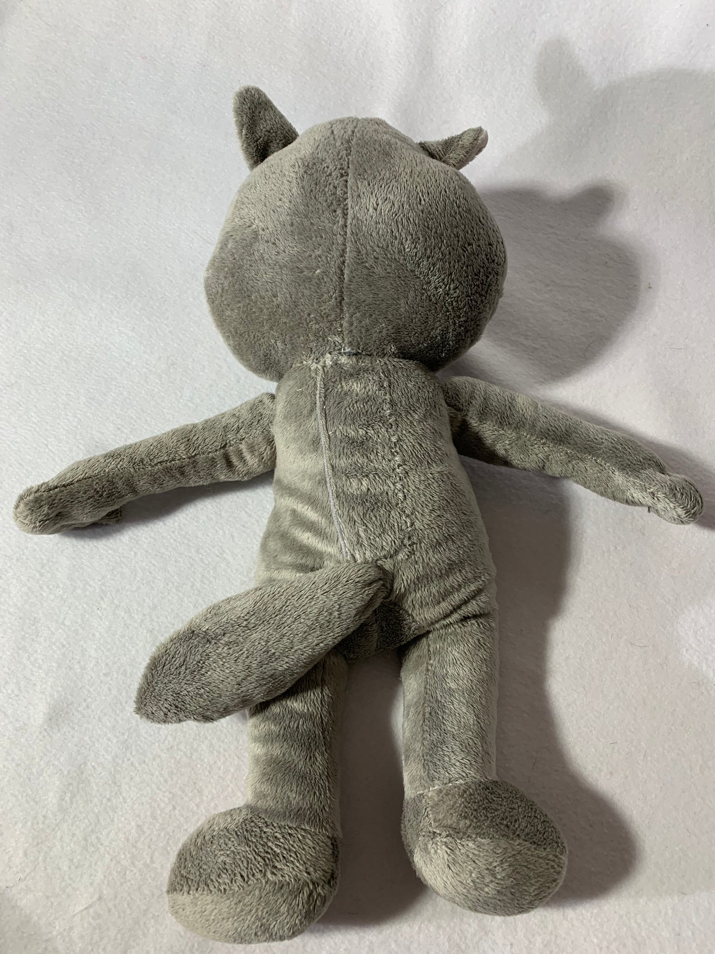 Weighted Plush wolf or fox with 3 lbs, weighted stuffed animal, washable buddy, AUTISM SENSORY TOY