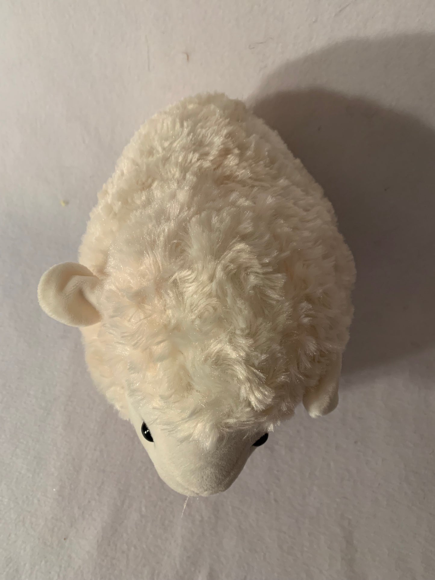 Weighted stuffed animal, sheep or otter sensory toy with 4 lbs, AUTISM PLUSH BUDDY, washable lamb