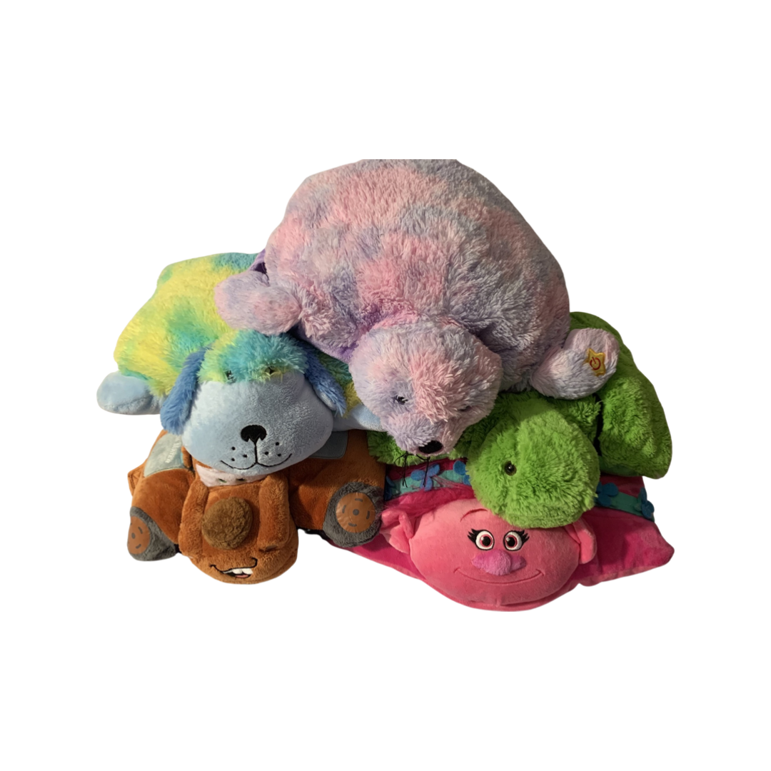 Weighted Lap Pad, Pillow Pet, small weighted buddy with 3 lbs, SENSORY LAP PAD, turtle, troll, dog or seal