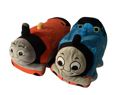 Weighted Stuffed Animal, Thomas the train, Percy tank sensory toy, 6 lbs, autism toy, washable weighted buddy