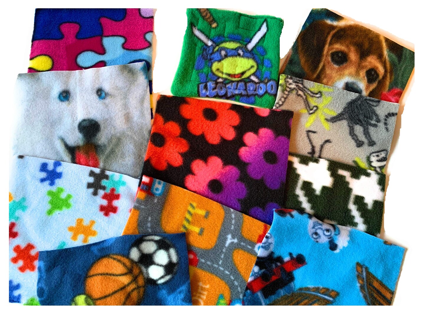 Marble maze - trail path - child fleece fidget - autism calming, various patterns, washable pocket game