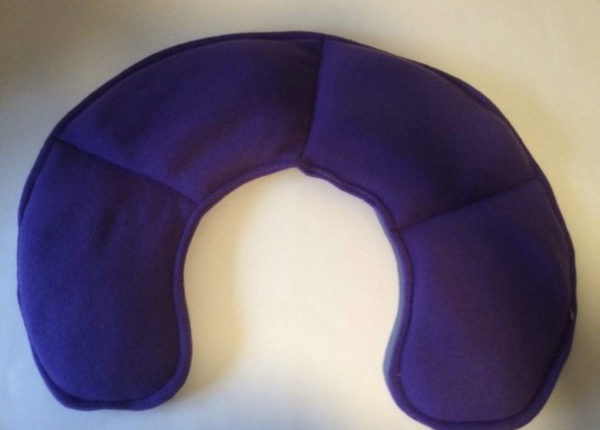 Weighted Shoulder Wrap for Adult or Teen with 5 lbs, Compression, Washable Cotton, Flannel or Fleece, Various Plain Colors
