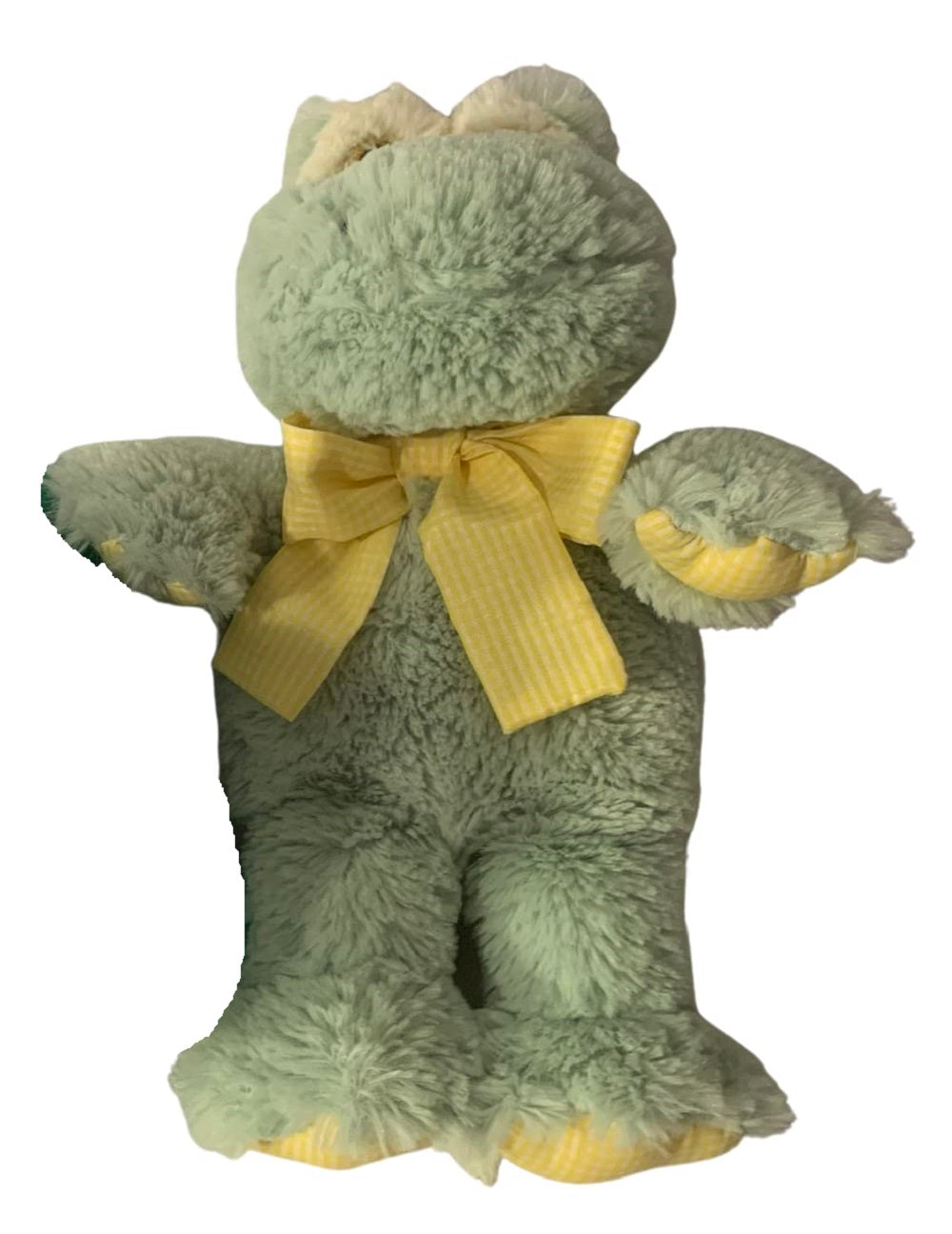 Weighted stuffed animal, frog with 3 lbs, washable plush buddy, various patterns, autism toy