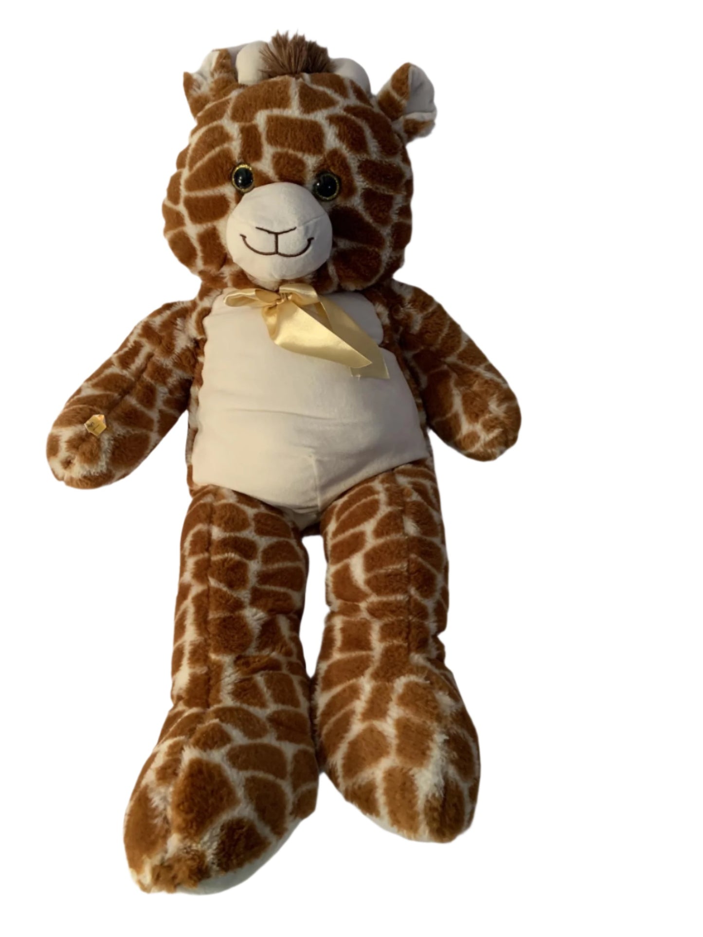 Jumbo WEIGHTED STUFFED ANIMAL, large giraffe sensory toy, with 20 lbs, washable