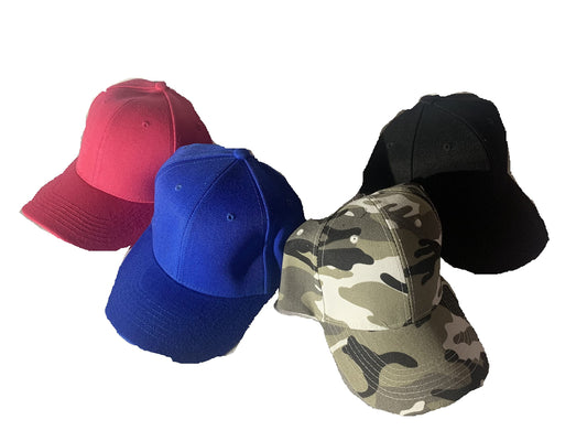 Weighted hat for compression and weight around rim of head, helps with calming, child/adult adjustable weighted baseball cap, black, blue, pink, camoflauge