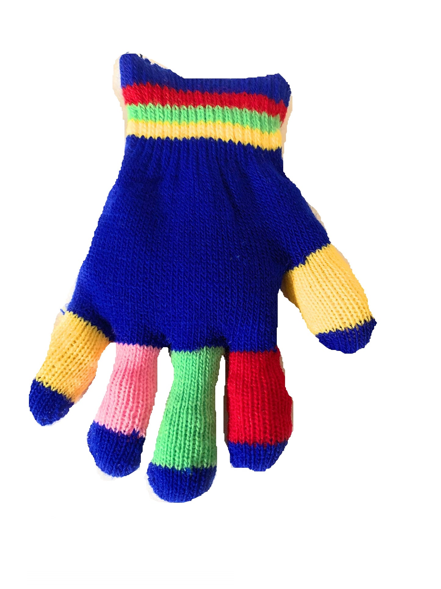 Small weighted glove fidget with marble and poly pellets, washable