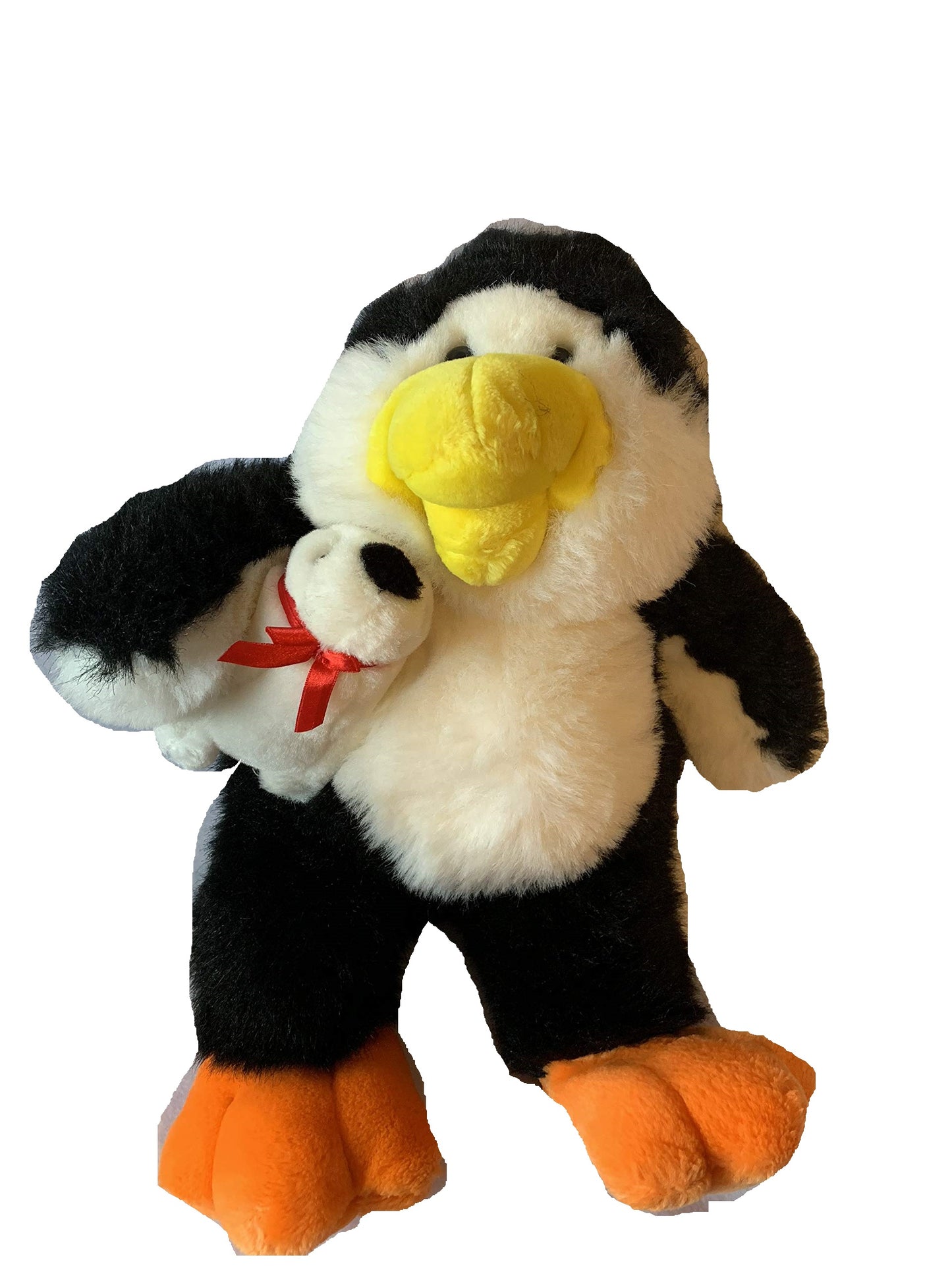 Weighted stuffed animal, penguin sensory toy with 3-4 lbs, AUTISM WEIGHTED PLUSH