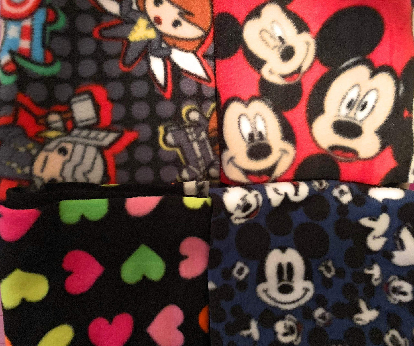 Marble maze - trail path - child fleece fidget - autism calming, various patterns, washable pocket game