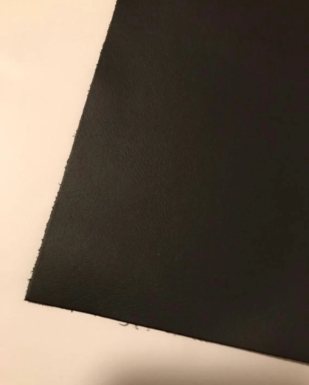 GENUINE BLACK LEATHER fabric squares, grain leather pieces, DIY leather projects