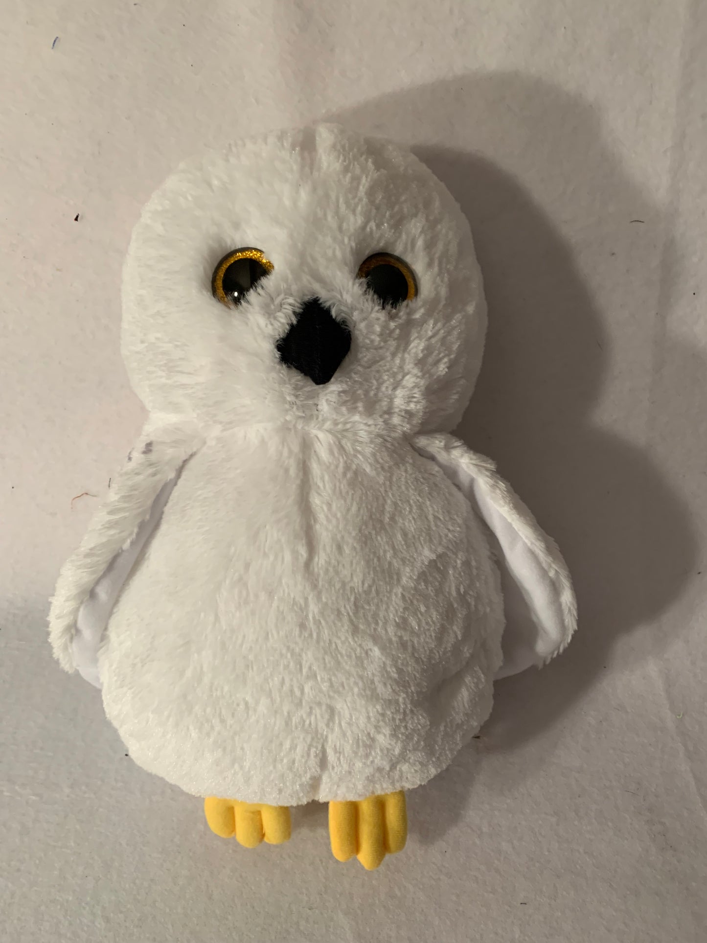 Weighted stuffed animal, wizard owl, dog or cat with 4 lbs, weighted plush buddy, washable, ready to ship, Harry, Aunt Sandy's Sewing