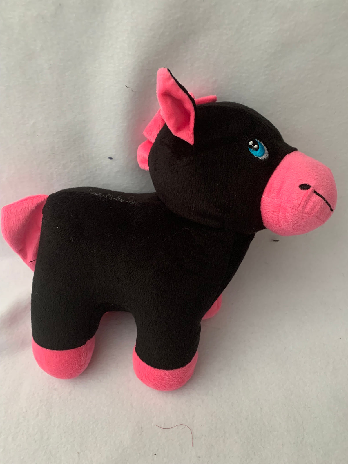 Weighted stuffed animal - cow plush with 3, 4 or 6 lbs, washable plush buddy, farm, barn, sleep aide