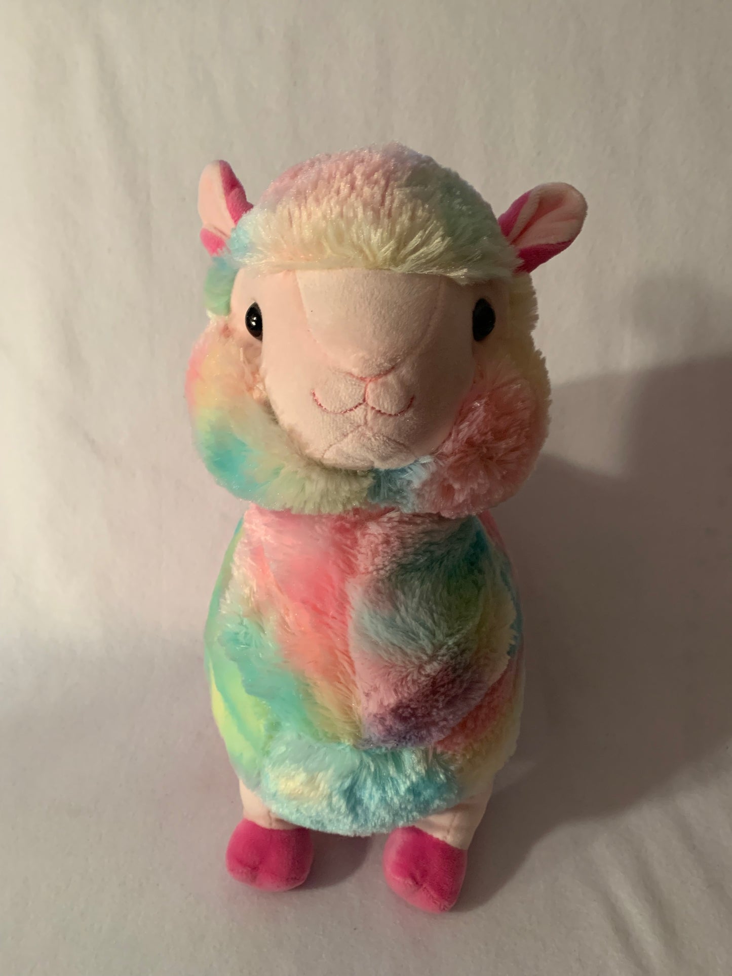 Weighted stuffed animal, alpaca plush with 3 lbs, washable plush weighted buddy, llama
