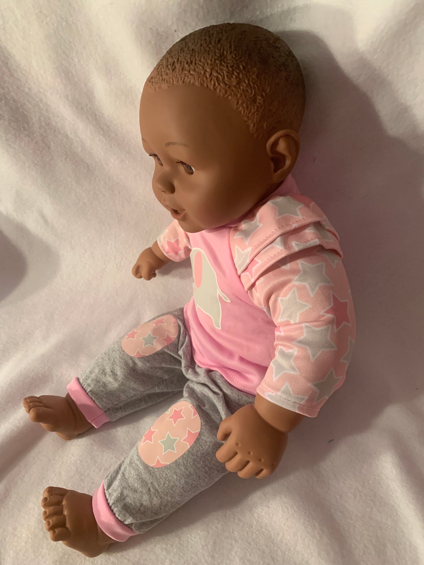 Weighted Stuffed Doll with 5 lbs, Washable Weighted Buddy, Soft Body Hard Head, Hands, Feet, Lap Pad for Calming and Sleep