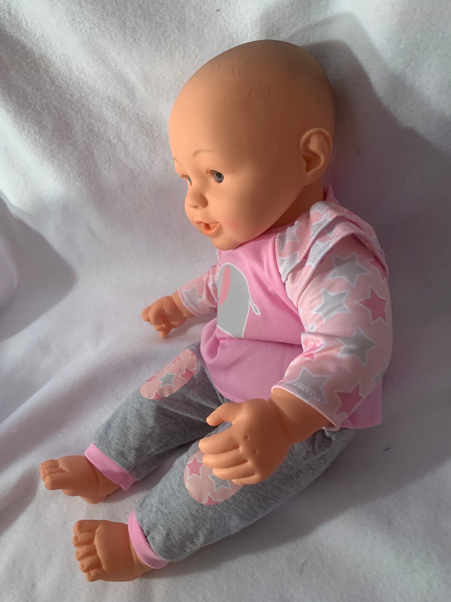 Weighted Stuffed Doll with 5 lbs, Washable Weighted Buddy, Soft Body Hard Head, Hands, Feet, Lap Pad for Calming and Sleep