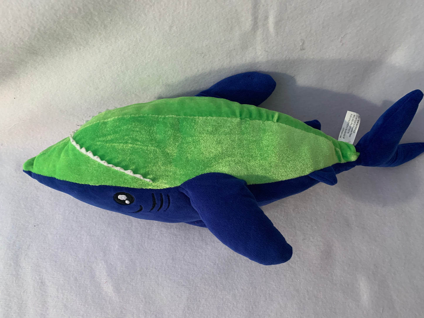 Weighted stuffed animal, plush shark with 3 or 4 lbs, plush washable weighted buddy, sea creature, fish, AUTISM PLUSH FISH