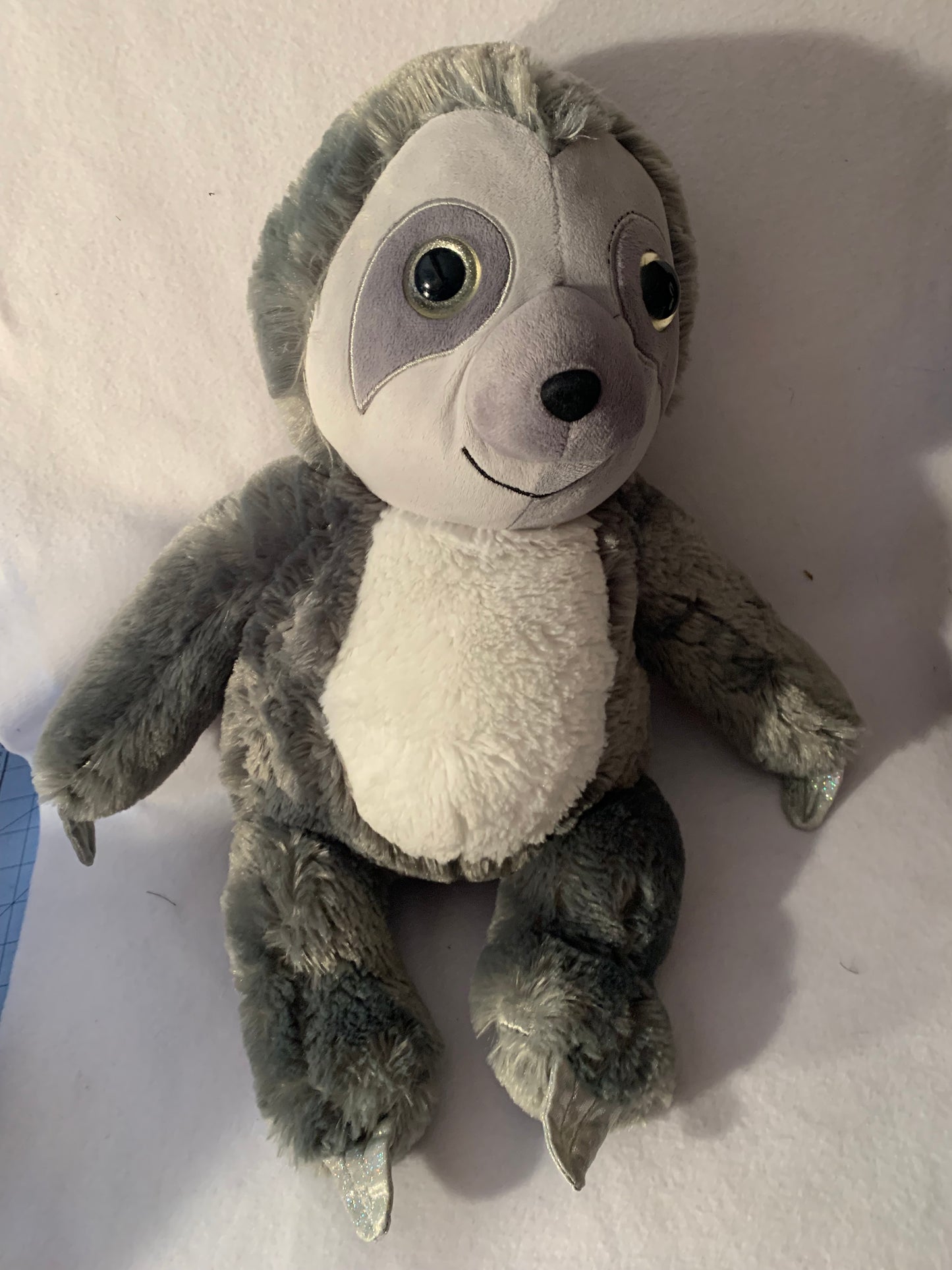 Weighted stuffed animal, plush sloth, choose 5 or 6 lbs, sensory toy, weighted buddy