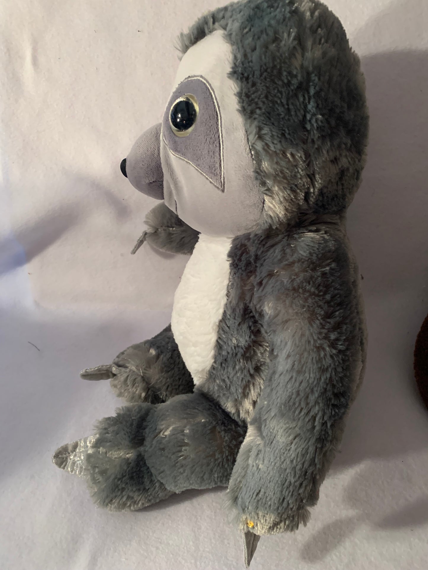 Weighted stuffed animal, plush sloth, choose 5 or 6 lbs, sensory toy, weighted buddy