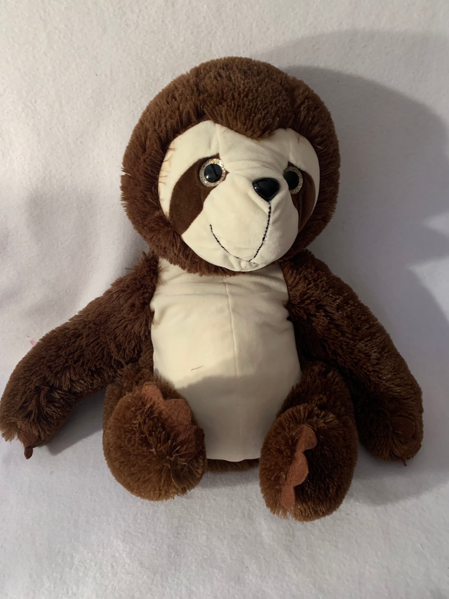 Weighted stuffed animal, plush sloth, choose 5 or 6 lbs, sensory toy, weighted buddy