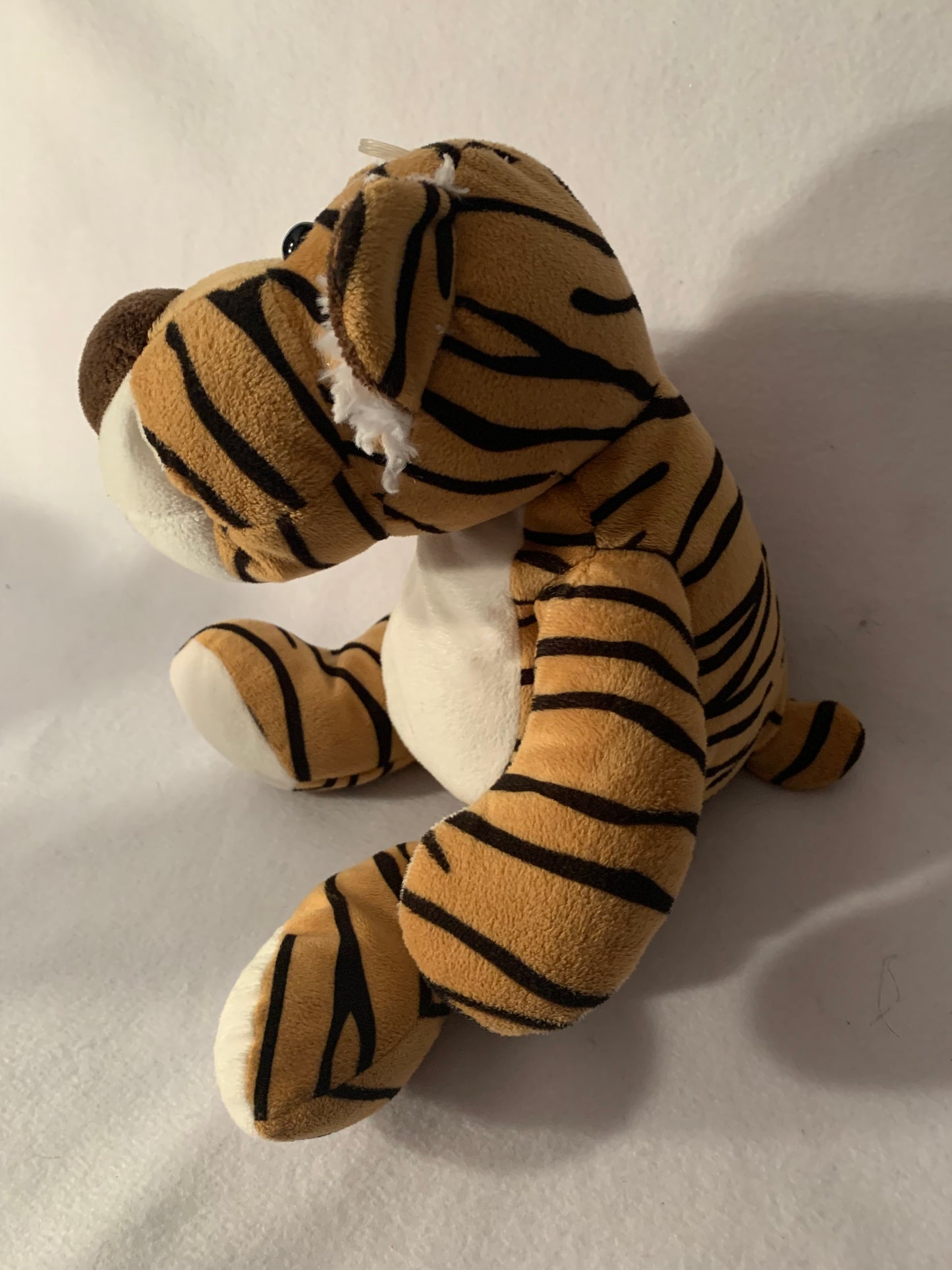Weighted stuffed animal, leopard or tiger with 4 lbs, Weighted Plush Jungle Cats, washable buddy