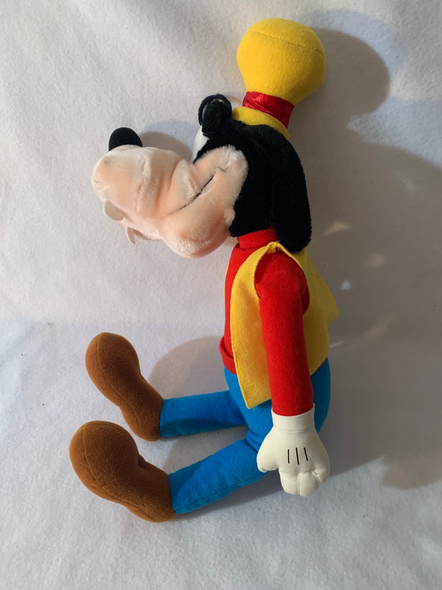 Weighted stuffed animal, Goofy with 3 lbs, AUTISM SENSORY TOY, washable plush buddy, cartoon dog