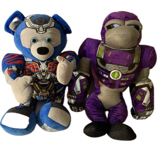 Weighted Transformer Doll with 5 lbs, Plush Stuffed Animal, Optimus Prime, BAB, ape, autism sensory toy