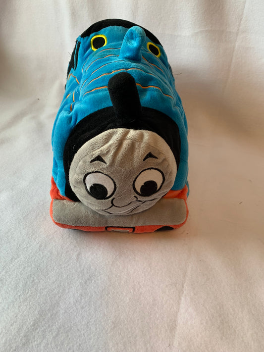 Weighted Stuffed Animal, Thomas the train, tank sensory toy, 6 lbs, autism toy, washable weighted buddy