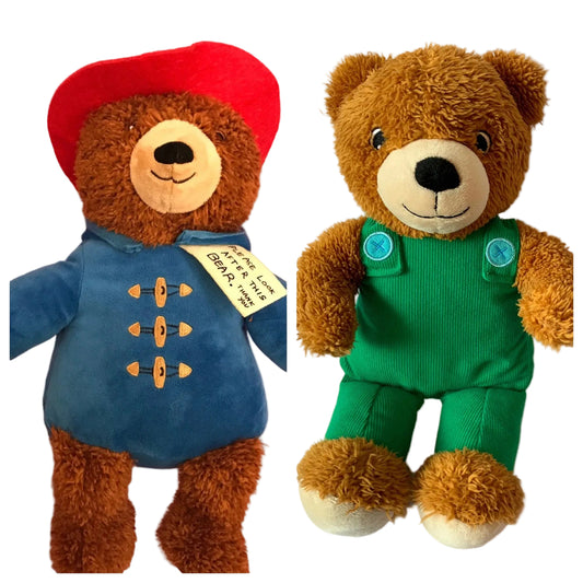 Weighted stuffed animal, Paddington or Corduroy Bear with 3 lbs, washable weighted buddy, AUTISM PLUSH BEAR