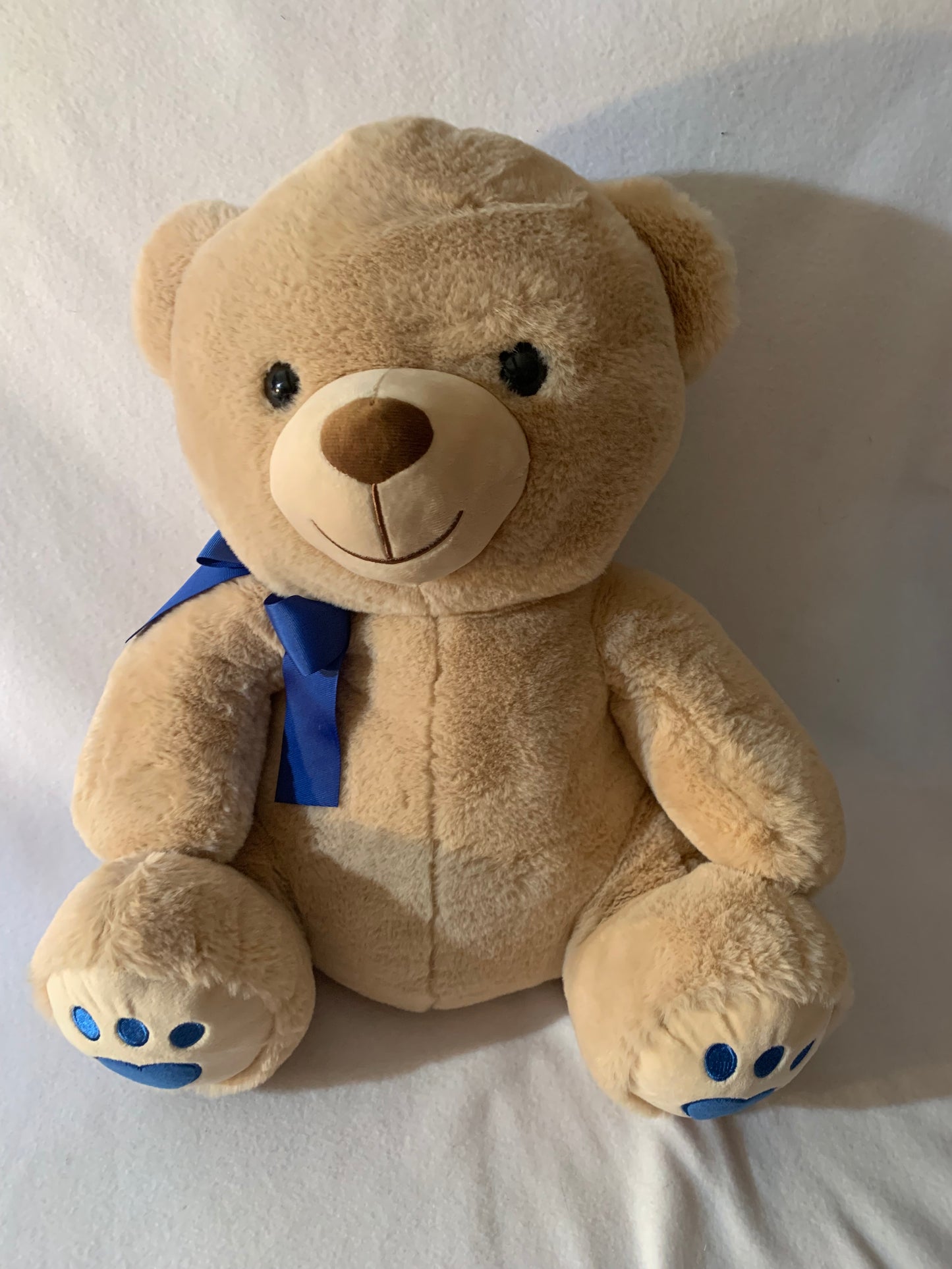 Weighted stuffed animal, jumbo elephant, bear or dog, choose 15 or 20 lbs, large plush buddy, washable