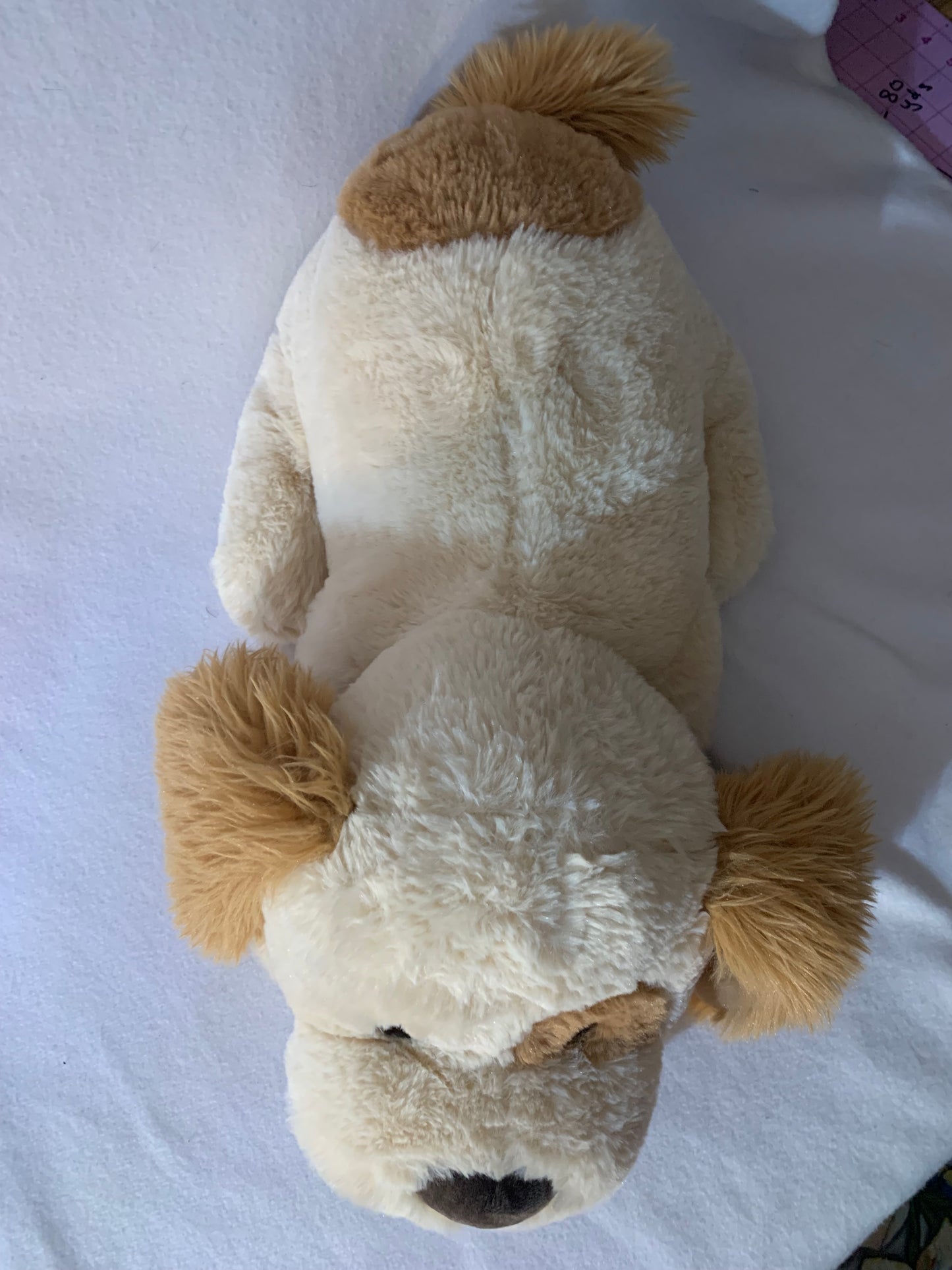 Weighted stuffed animal, jumbo elephant, bear or dog, choose 15 or 20 lbs, large plush buddy, washable