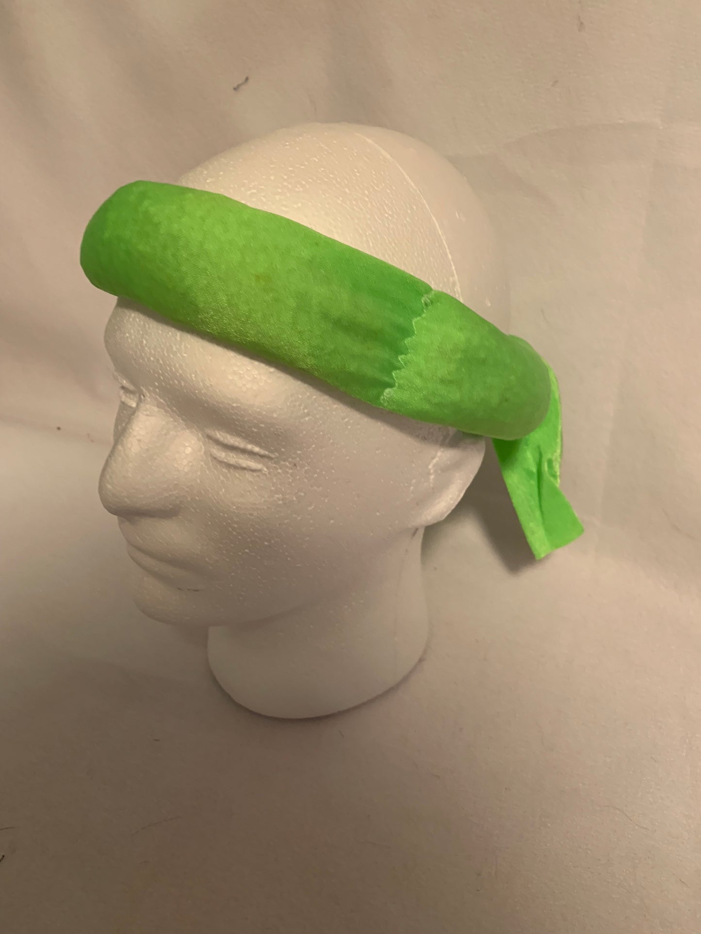 Weighted headband for compression and weight around rim of head, adult, various colors, stretchy spandex, weighted scarf, weighted hat