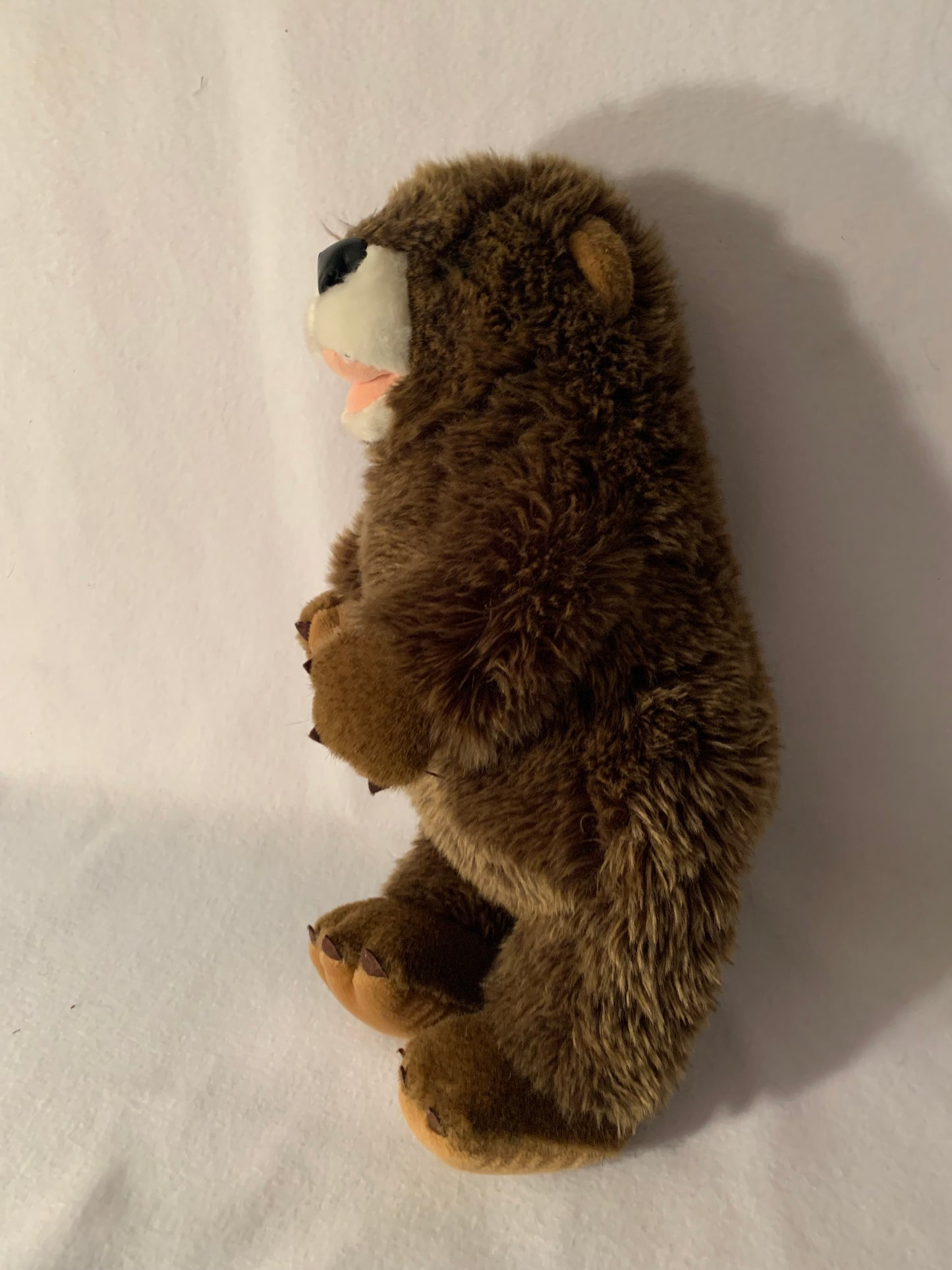 Weighted stuffed animal - Beaver or Raccoon with 3 lbs, washable plush buddy, plush autism toy