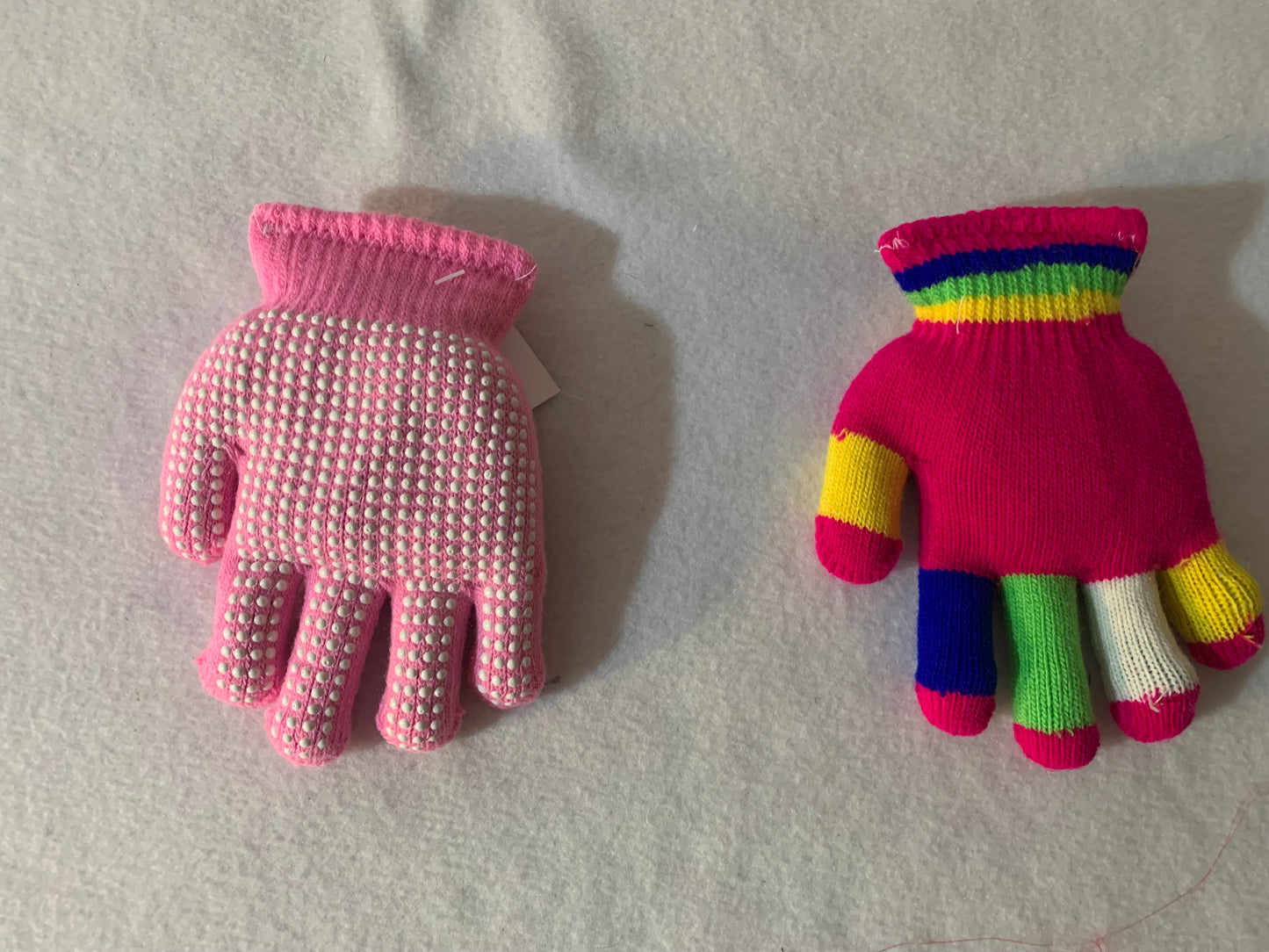 Small weighted glove fidget with marble and poly pellets, washable, various color choices, autism sensory toy