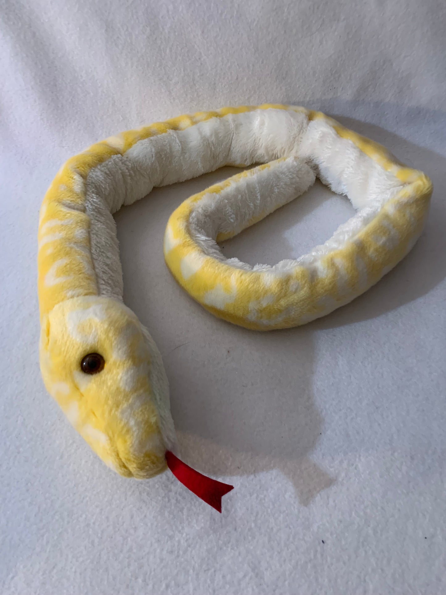Weighted Stuffed Animal, Plush Snake with 2.5-3 lbs, long weighted buddy, washable, various colors and patterns, Cobra, Boa Constictor, Python, Corn, Garter, Albino