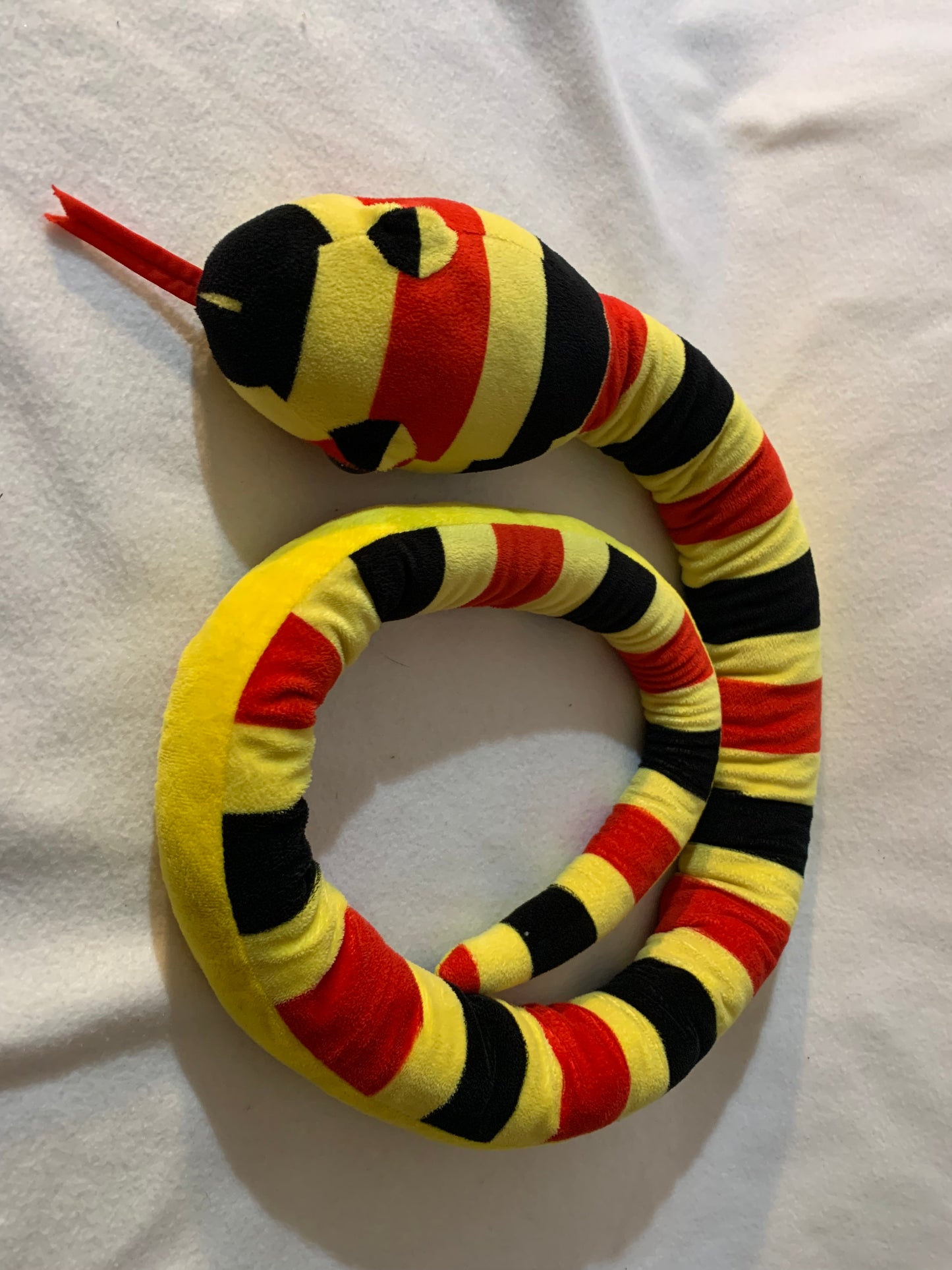 Weighted Stuffed Animal, Plush Snake with 2.5-3 lbs, long weighted buddy, washable, various colors and patterns, Cobra, Boa Constictor, Python, Corn, Garter, Albino