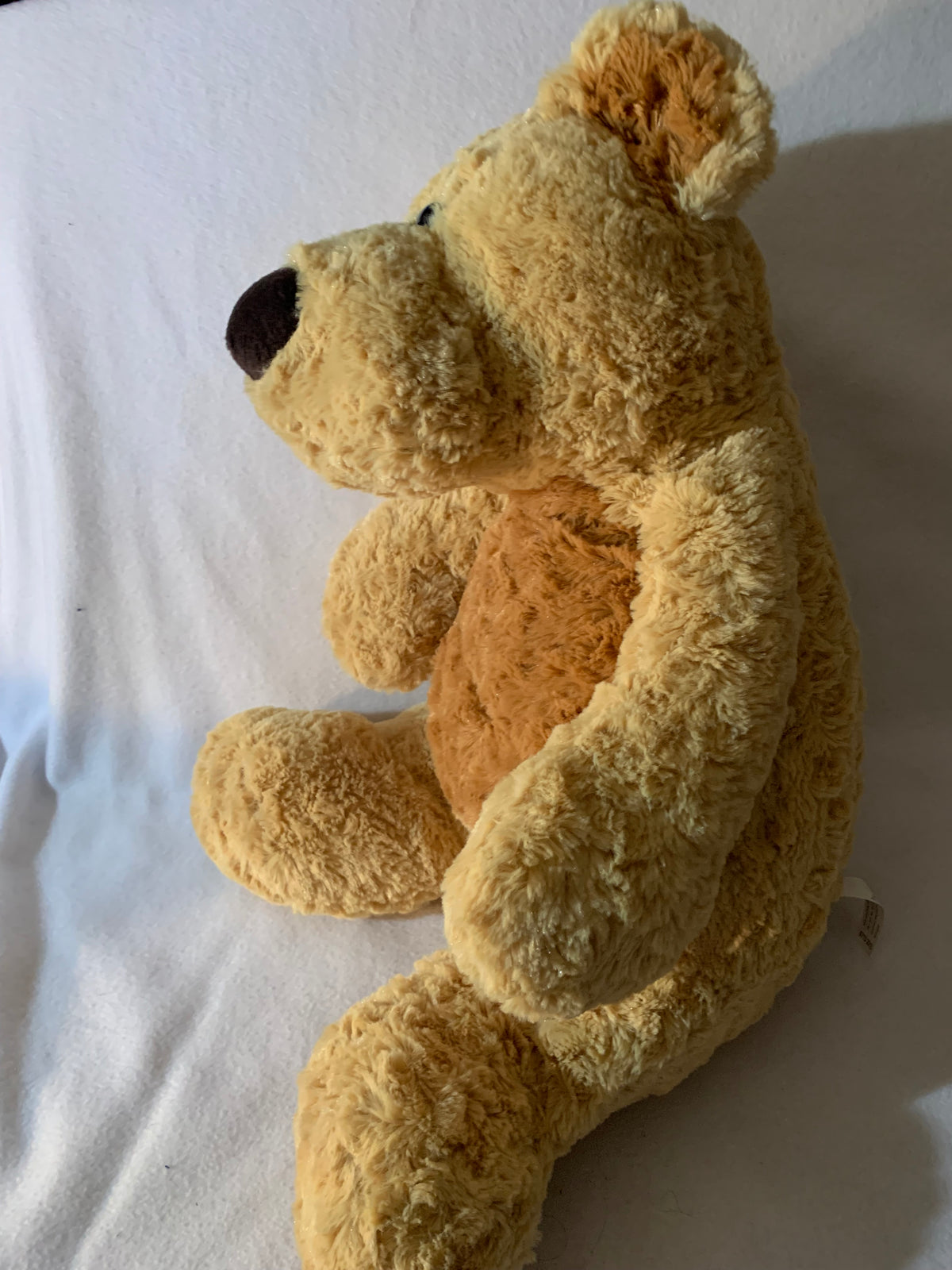 Weighted stuffed animal, jumbo elephant, bear or dog, choose 15 or 20 lbs, large plush buddy, washable