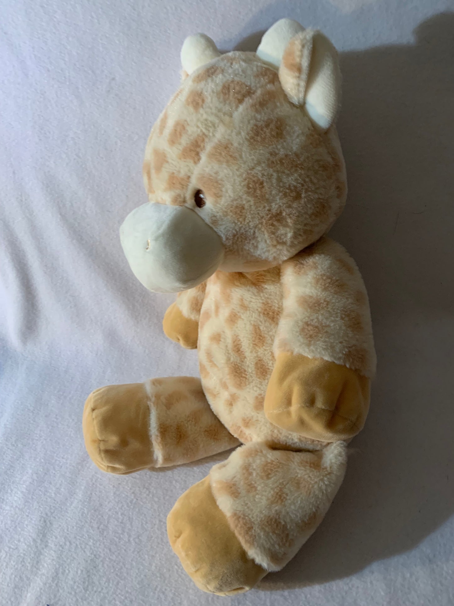 Weighted stuffed animal, Plush giraffe with 3-4 lbs, AUTISM SENSORY TOY, washable buddy