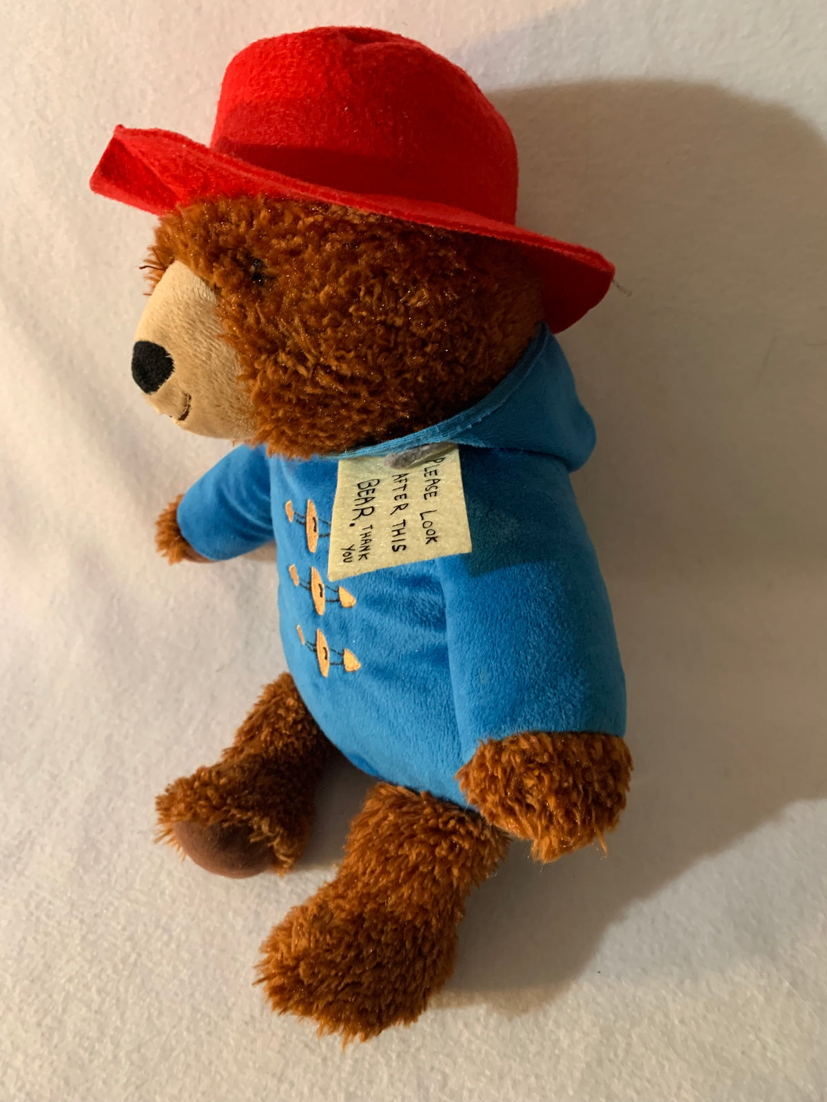 Weighted stuffed animal, Paddington or Corduroy Bear with 3 lbs, washable weighted buddy, AUTISM PLUSH BEAR