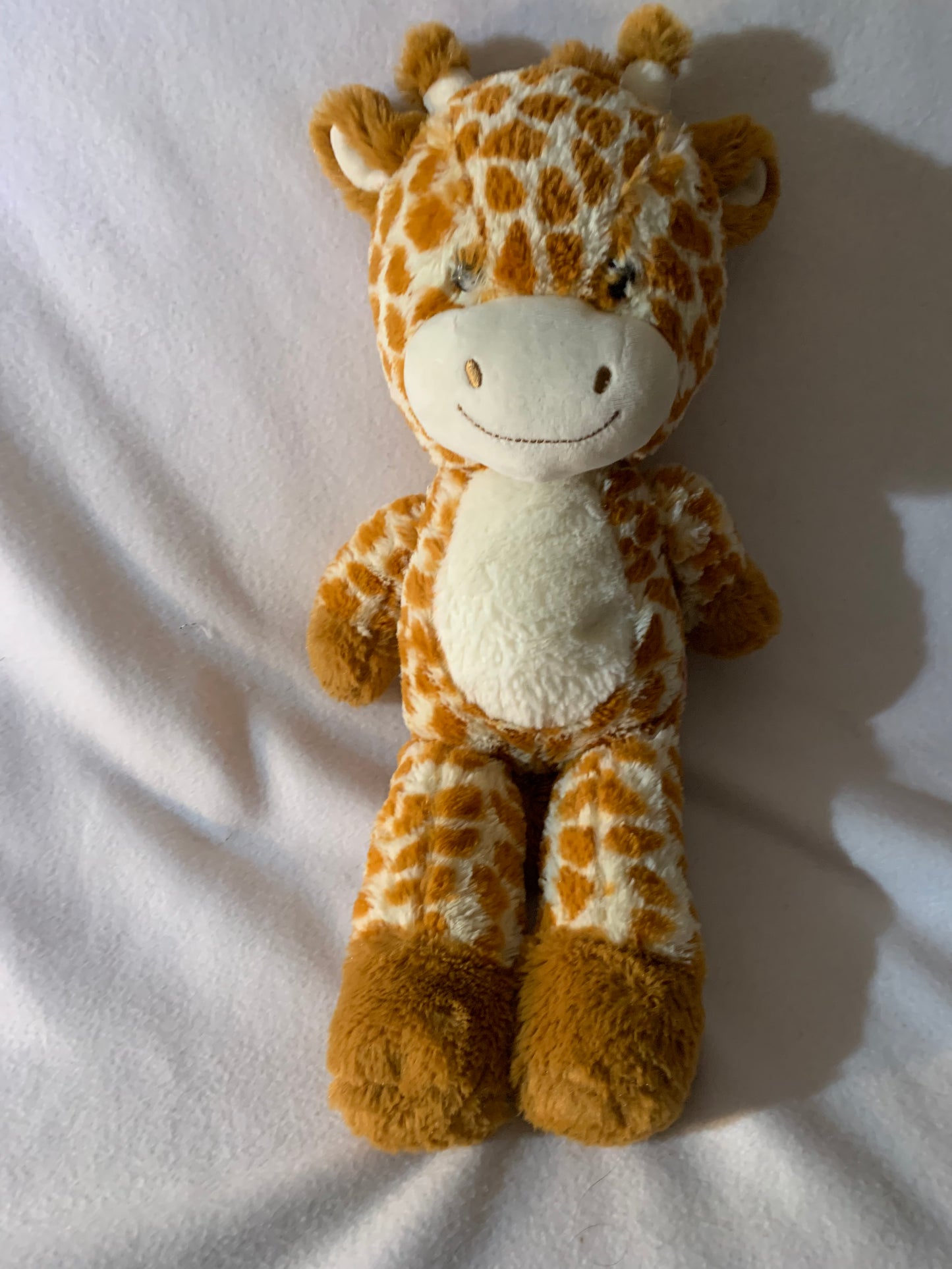 Weighted stuffed animal, Plush giraffe with 3-4 lbs, AUTISM SENSORY TOY, washable buddy