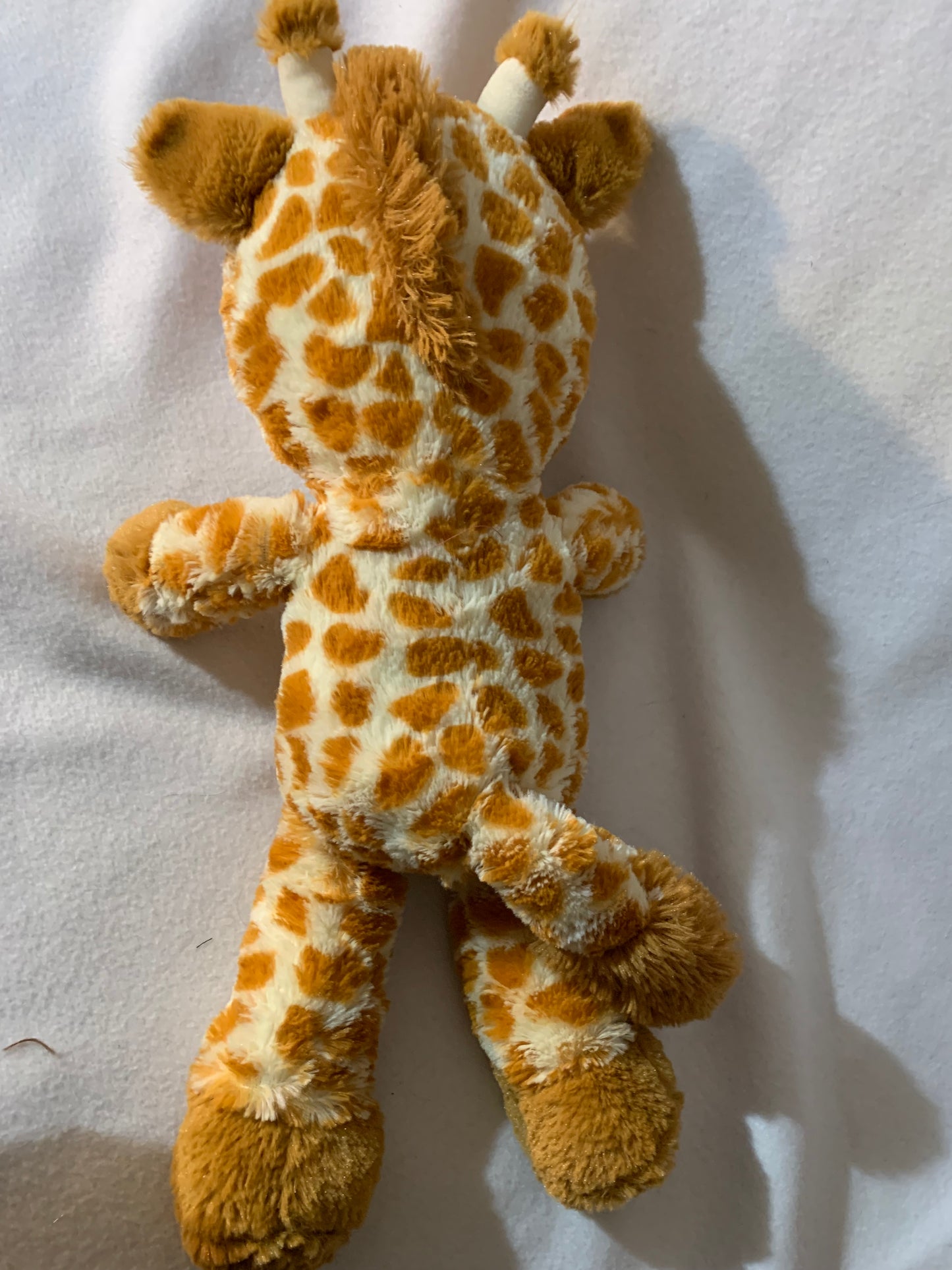Weighted stuffed animal, Plush giraffe with 3-4 lbs, AUTISM SENSORY TOY, washable buddy
