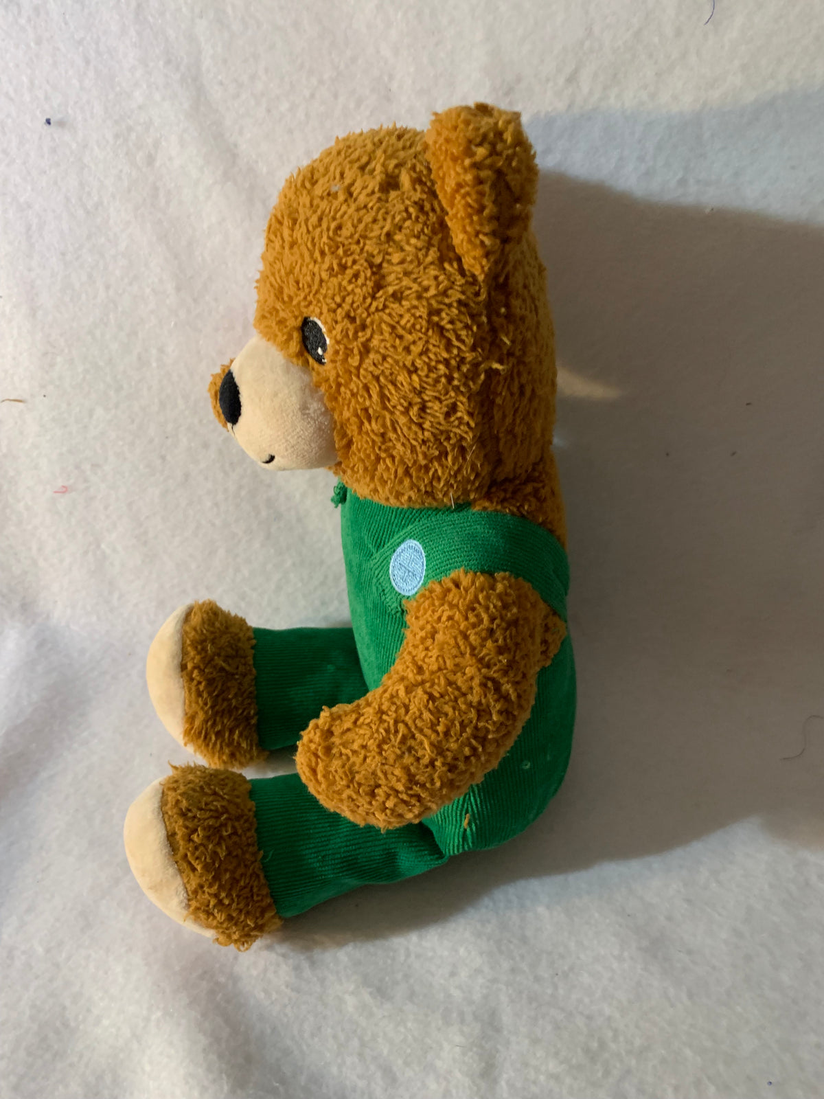 Weighted stuffed animal, Paddington or Corduroy Bear with 3 lbs, washable weighted buddy, AUTISM PLUSH BEAR