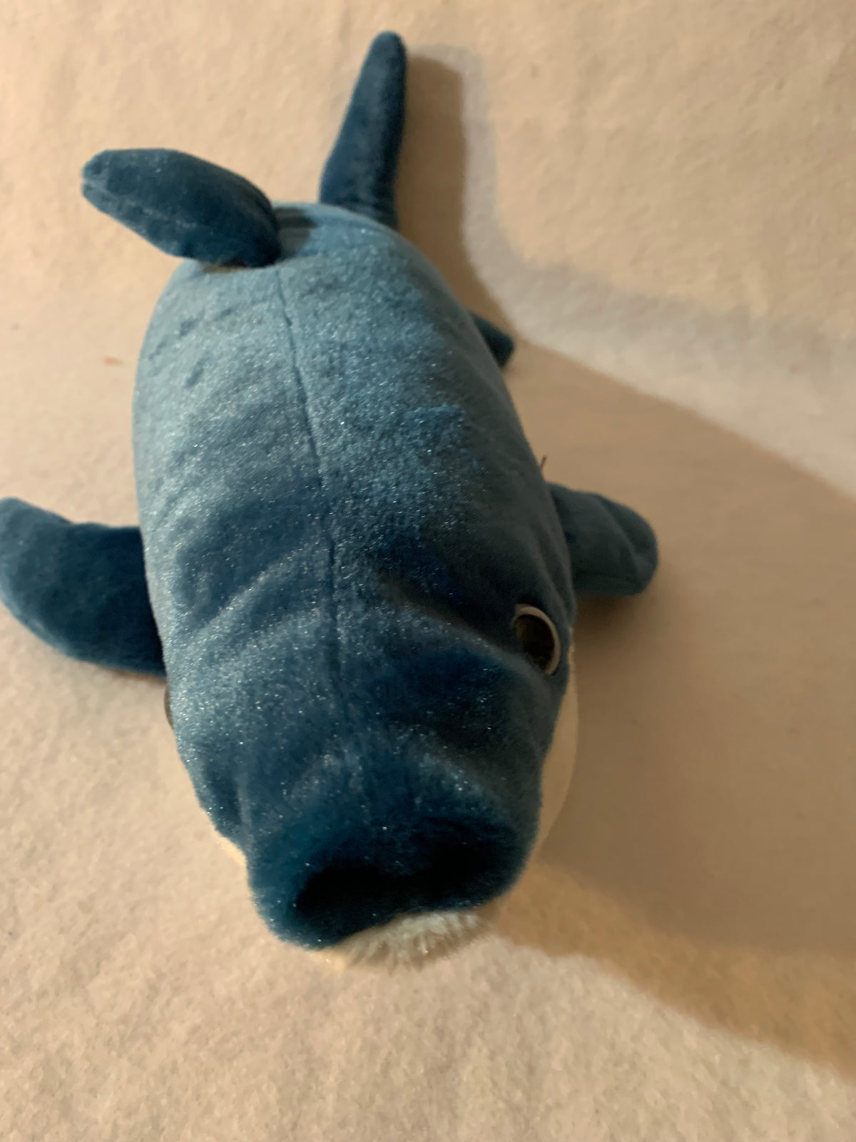 Large Weighted stuffed animal, manatee, shark or clown fish with 4-6 lbs, washable, plush weighted buddy, AUTISM PLUSH FISH