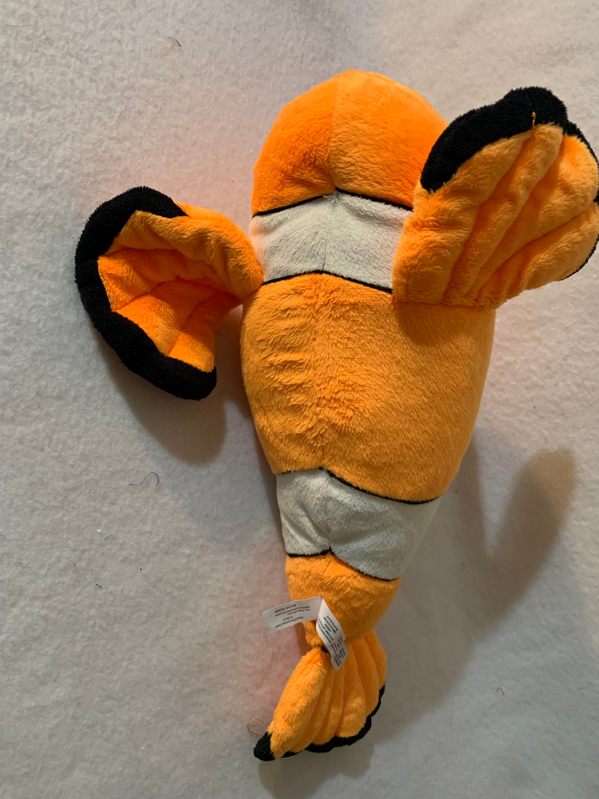 Large Weighted stuffed animal, manatee, shark or clown fish with 4-6 lbs, washable, plush weighted buddy, AUTISM PLUSH FISH